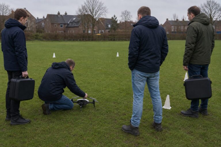 Drone-opleiding voor bedrijven: maak van piloten geen losse eilandjes
